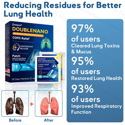 🛡️🛡️FDA Approved|Zvoevo® DoubleNano COPD Relief Patch (💝 Cough, wheezing, shortness of breath, sputum, stuffy nose, bronchitis, bronchitis, allergy symptoms, lung discomfort🫁)