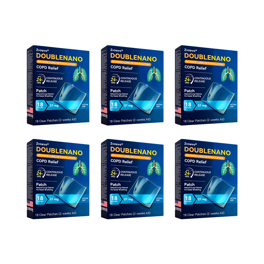 🛡️🛡️FDA Approved|Zvoevo® DoubleNano COPD Relief Patch (💝 Cough, wheezing, shortness of breath, sputum, stuffy nose, bronchitis, bronchitis, allergy symptoms, lung discomfort🫁)