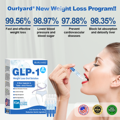 ☀️Ourlyard® GLP-1 Pro Weight Loss Oral Solution – Visible results in 7 days, no side effects, suitable for all age groups