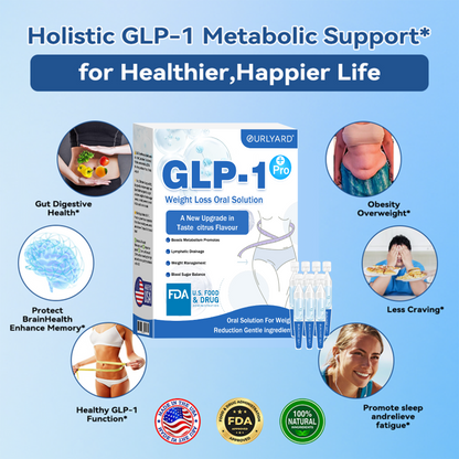 ☀️Ourlyard® GLP-1 Pro Weight Loss Oral Solution – Visible results in 7 days, no side effects, suitable for all age groups