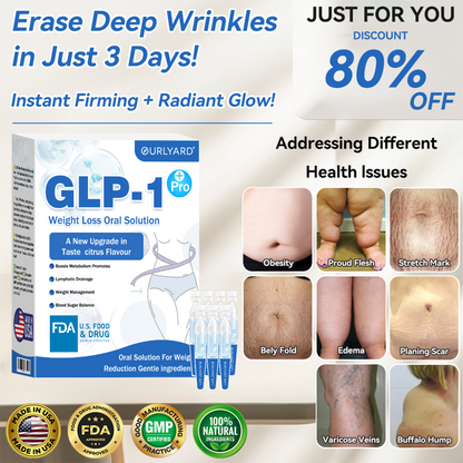 ☀️Ourlyard® GLP-1 Pro Weight Loss Oral Solution – Visible results in 7 days, no side effects, suitable for all age groups