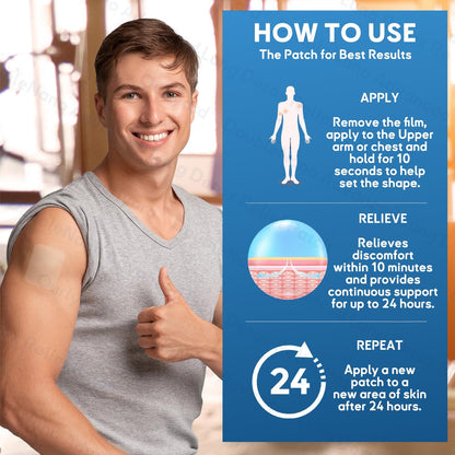 🛡️🛡️FDA Approved|Zvoevo® DoubleNano COPD Relief Patch (💝 Cough, wheezing, shortness of breath, sputum, stuffy nose, bronchitis, bronchitis, allergy symptoms, lung discomfort🫁)